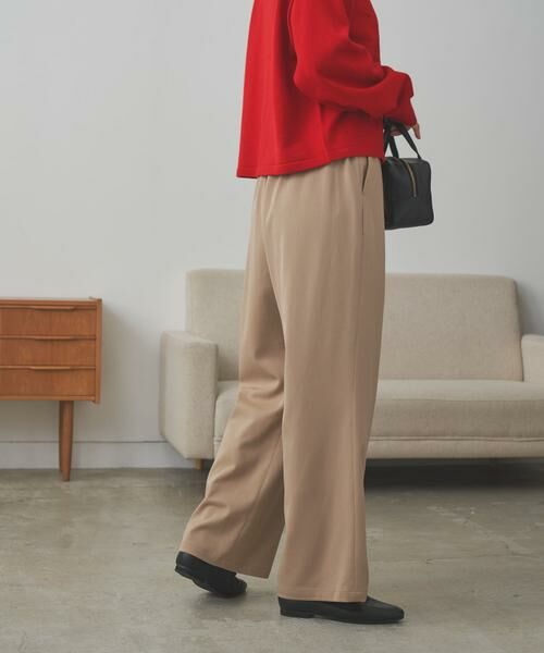 URBAN RESEARCH DOORS / アーバンリサーチ ドアーズ その他パンツ | 『仁村紗和さん着用』『UR TECH』完声フロントタックイージーパンツ | 詳細26