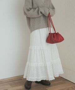 URBAN RESEARCH DOORS / アーバンリサーチ ドアーズ スカート | レースティアードスカート