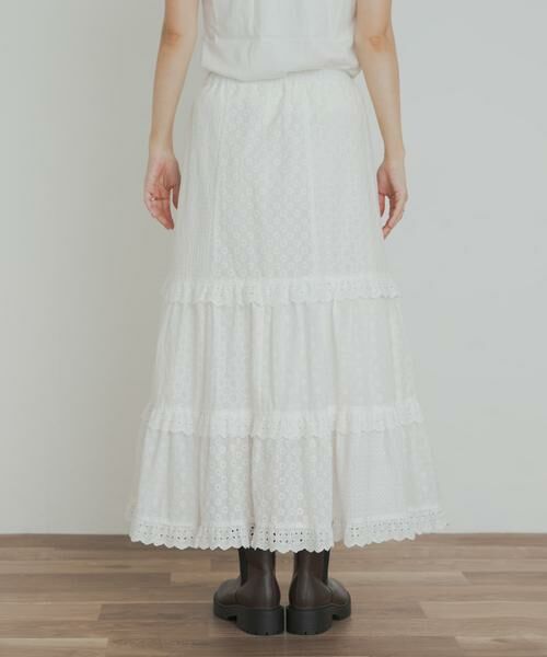 URBAN RESEARCH DOORS / アーバンリサーチ ドアーズ スカート | レースティアードスカート | 詳細10