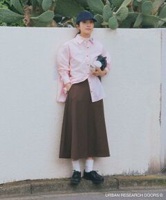 URBAN RESEARCH DOORS / アーバンリサーチ ドアーズ スカート | 『仁村紗和さん着用』『UR TECH』完声フレアスカート
