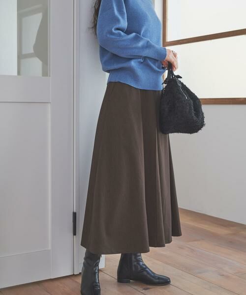 URBAN RESEARCH DOORS / アーバンリサーチ ドアーズ スカート | 『仁村紗和さん着用』『UR TECH』完声フレアスカート | 詳細3
