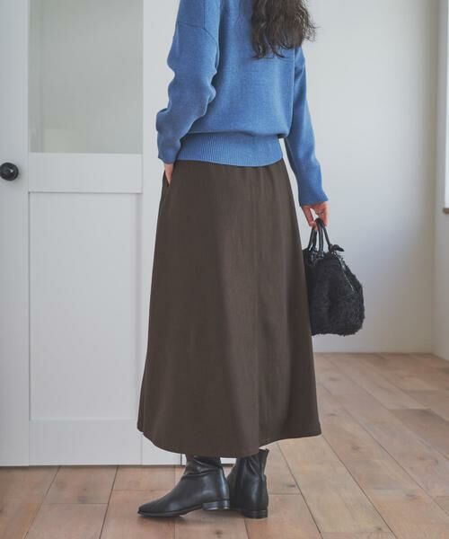 URBAN RESEARCH DOORS / アーバンリサーチ ドアーズ スカート | 『仁村紗和さん着用』『UR TECH』完声フレアスカート | 詳細5