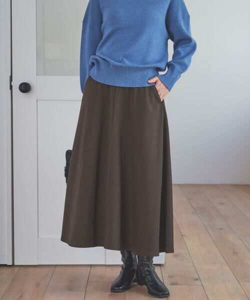 URBAN RESEARCH DOORS / アーバンリサーチ ドアーズ スカート | 『仁村紗和さん着用』『UR TECH』完声フレアスカート | 詳細6