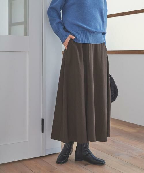 URBAN RESEARCH DOORS / アーバンリサーチ ドアーズ スカート | 『仁村紗和さん着用』『UR TECH』完声フレアスカート | 詳細8