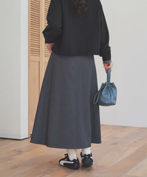 URBAN RESEARCH DOORS / アーバンリサーチ ドアーズ スカート | 『仁村紗和さん着用』『UR TECH』完声フレアスカート | 詳細17