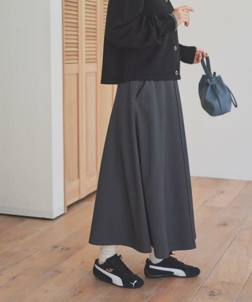 URBAN RESEARCH DOORS / アーバンリサーチ ドアーズ スカート | 『仁村紗和さん着用』『UR TECH』完声フレアスカート | 詳細18