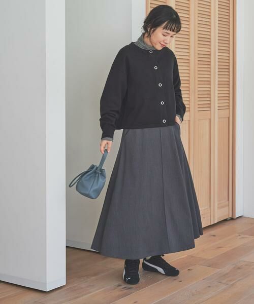 URBAN RESEARCH DOORS / アーバンリサーチ ドアーズ スカート | 『仁村紗和さん着用』『UR TECH』完声フレアスカート | 詳細21