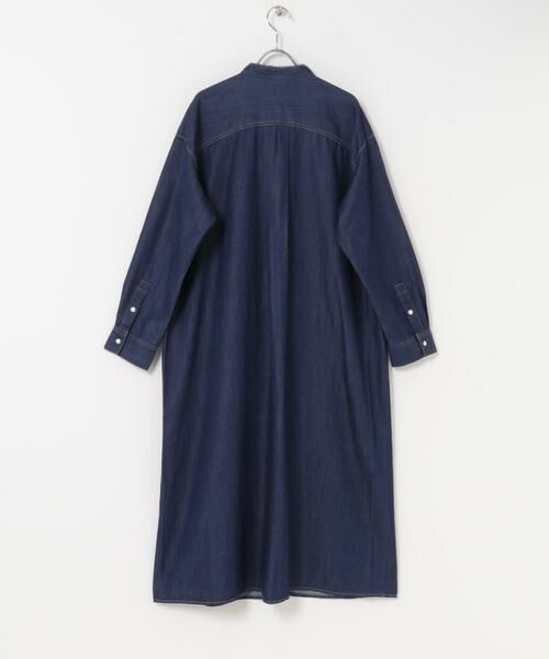 URBAN RESEARCH DOORS / アーバンリサーチ ドアーズ ワンピース | デニムバンドカラーワンピース | 詳細22