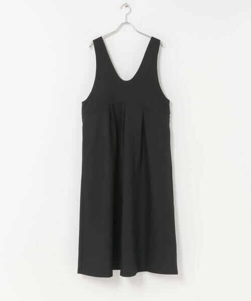 URBAN RESEARCH DOORS / アーバンリサーチ ドアーズ ワンピース | 深Uネック切替ジャンパースカート | 詳細8