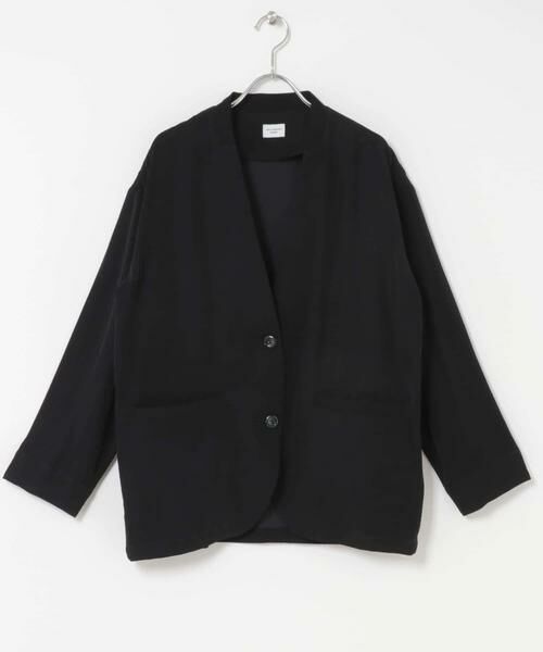 URBAN RESEARCH DOORS / アーバンリサーチ ドアーズ ノーカラージャケット | ノーカラージャケット | 詳細8