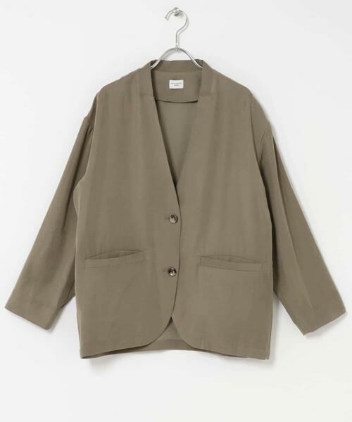 URBAN RESEARCH DOORS / アーバンリサーチ ドアーズ ノーカラージャケット | ノーカラージャケット | 詳細20