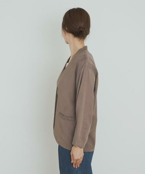 URBAN RESEARCH DOORS / アーバンリサーチ ドアーズ ノーカラージャケット | ノーカラージャケット | 詳細18