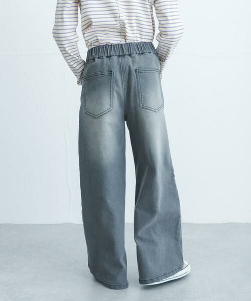 URBAN RESEARCH DOORS / アーバンリサーチ ドアーズ パンツ | デニムイージーパンツ(KIDS) | 詳細15