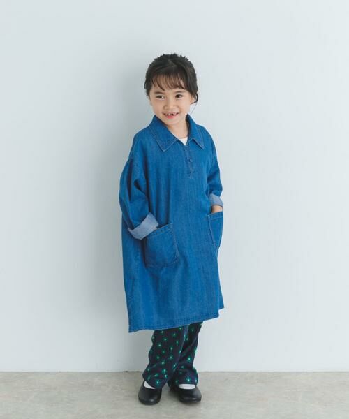 URBAN RESEARCH DOORS / アーバンリサーチ ドアーズ ワンピース | デニムミニワンピース(KIDS) | 詳細6