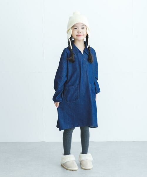 URBAN RESEARCH DOORS / アーバンリサーチ ドアーズ ワンピース | デニムミニワンピース(KIDS) | 詳細10