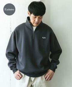 URBAN RESEARCH DOORS / アーバンリサーチ ドアーズ スウェット | 『XLサイズ/WEB限定』『別注』PENNEYS×DOORS　THE FOX ハーフジップスウェット