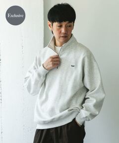 URBAN RESEARCH DOORS / アーバンリサーチ ドアーズ スウェット | 『XLサイズ/WEB限定』『別注』PENNEYS×DOORS　THE FOX ハーフジップスウェット