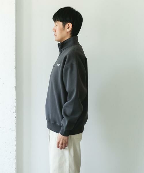 URBAN RESEARCH DOORS / アーバンリサーチ ドアーズ スウェット | 『XLサイズ/WEB限定』『別注』PENNEYS×DOORS　THE FOX ハーフジップスウェット | 詳細8