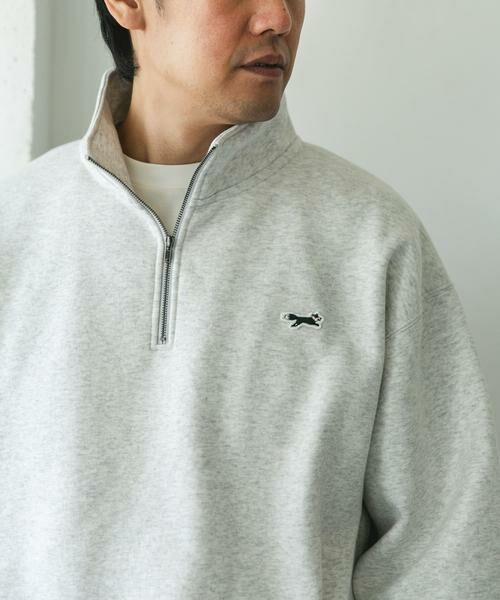 URBAN RESEARCH DOORS / アーバンリサーチ ドアーズ スウェット | 『XLサイズ/WEB限定』『別注』PENNEYS×DOORS　THE FOX ハーフジップスウェット | 詳細18