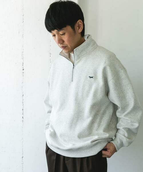 URBAN RESEARCH DOORS / アーバンリサーチ ドアーズ スウェット | 『XLサイズ/WEB限定』『別注』PENNEYS×DOORS　THE FOX ハーフジップスウェット | 詳細19