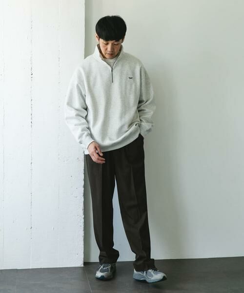 URBAN RESEARCH DOORS / アーバンリサーチ ドアーズ スウェット | 『XLサイズ/WEB限定』『別注』PENNEYS×DOORS　THE FOX ハーフジップスウェット | 詳細20