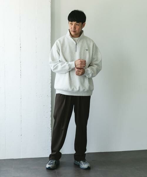 URBAN RESEARCH DOORS / アーバンリサーチ ドアーズ スウェット | 『XLサイズ/WEB限定』『別注』PENNEYS×DOORS　THE FOX ハーフジップスウェット | 詳細21