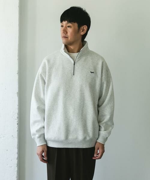 URBAN RESEARCH DOORS / アーバンリサーチ ドアーズ スウェット | 『XLサイズ/WEB限定』『別注』PENNEYS×DOORS　THE FOX ハーフジップスウェット | 詳細22