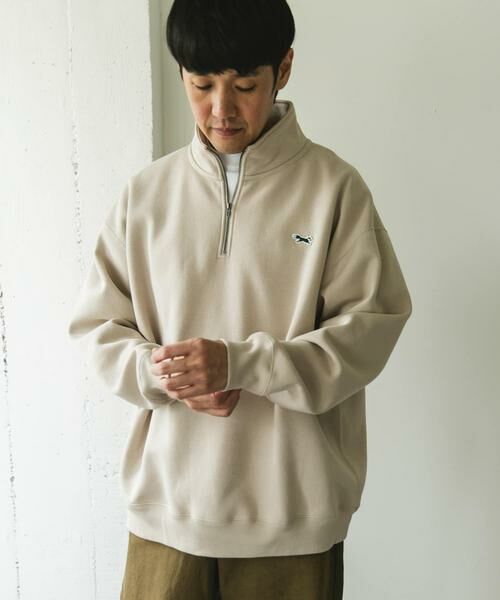 URBAN RESEARCH DOORS / アーバンリサーチ ドアーズ スウェット | 『XLサイズ/WEB限定』『別注』PENNEYS×DOORS　THE FOX ハーフジップスウェット | 詳細28