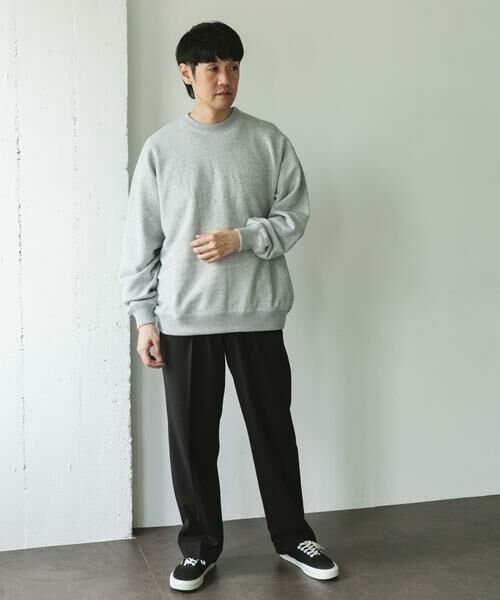 URBAN RESEARCH DOORS / アーバンリサーチ ドアーズ スウェット | commpost 反毛裏毛クルーネックスウェット | 詳細7