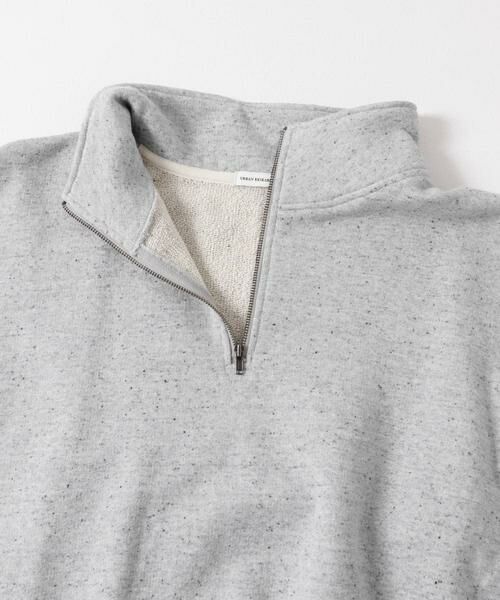 URBAN RESEARCH DOORS / アーバンリサーチ ドアーズ スウェット | commpost 反毛裏毛ハーフジップスウェット | 詳細11