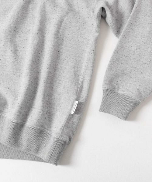 URBAN RESEARCH DOORS / アーバンリサーチ ドアーズ スウェット | commpost 反毛裏毛ハーフジップスウェット | 詳細12