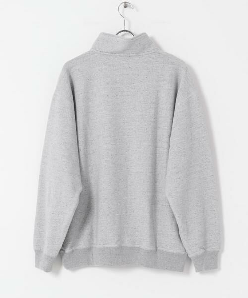 URBAN RESEARCH DOORS / アーバンリサーチ ドアーズ スウェット | commpost 反毛裏毛ハーフジップスウェット | 詳細13