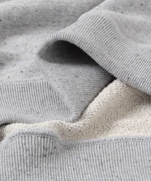 URBAN RESEARCH DOORS / アーバンリサーチ ドアーズ スウェット | commpost 反毛裏毛ハーフジップスウェット | 詳細14