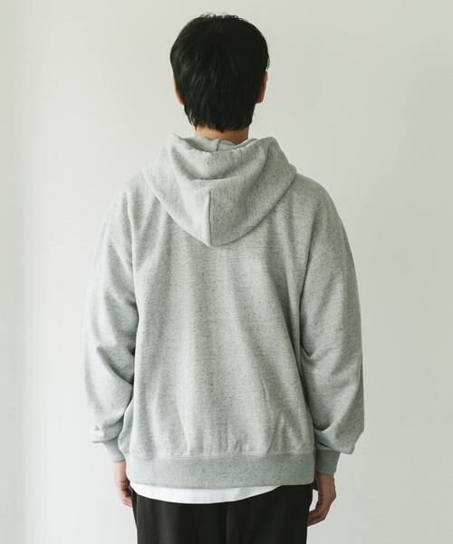 URBAN RESEARCH DOORS / アーバンリサーチ ドアーズ パーカー | commpost　反毛裏毛ジップフーディ | 詳細10