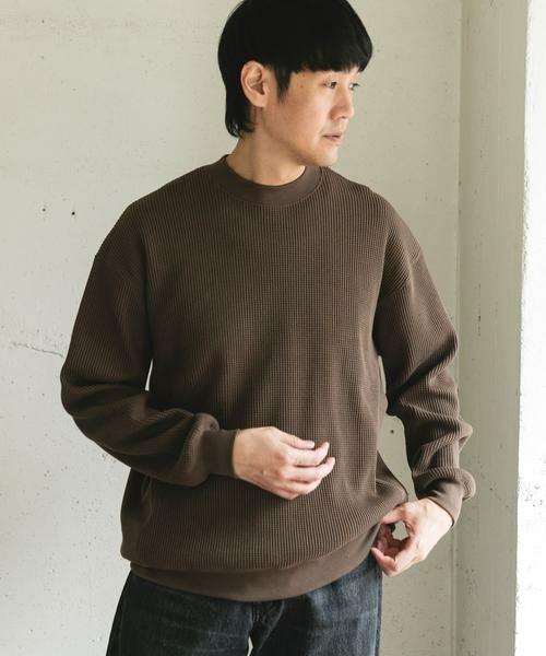 URBAN RESEARCH DOORS / アーバンリサーチ ドアーズ Tシャツ | 『UR TECH』ワッフルロングスリーブTシャツ | 詳細4