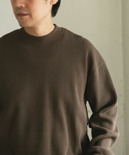 URBAN RESEARCH DOORS / アーバンリサーチ ドアーズ Tシャツ | 『UR TECH』ワッフルロングスリーブTシャツ | 詳細5