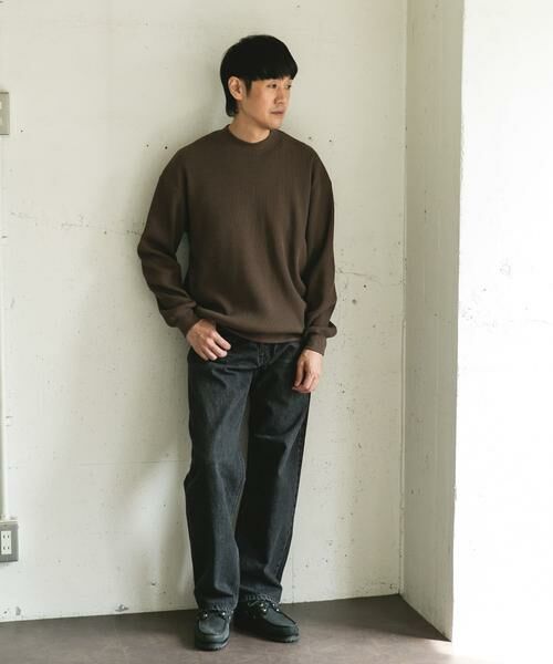 URBAN RESEARCH DOORS / アーバンリサーチ ドアーズ Tシャツ | 『UR TECH』ワッフルロングスリーブTシャツ | 詳細6