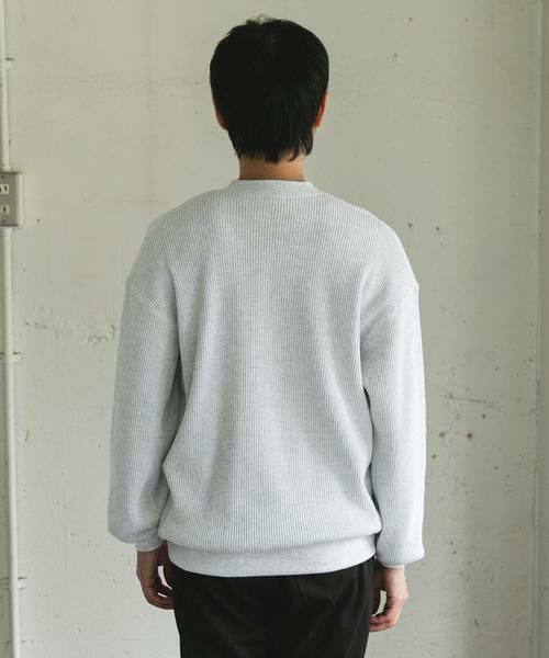 URBAN RESEARCH DOORS / アーバンリサーチ ドアーズ Tシャツ | 『UR TECH』ワッフルロングスリーブTシャツ | 詳細24