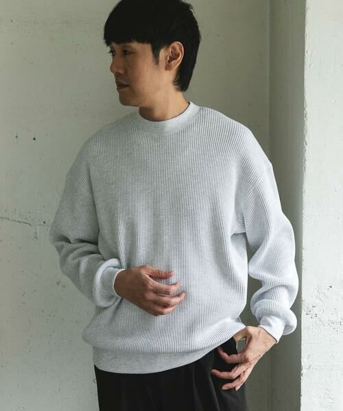 URBAN RESEARCH DOORS / アーバンリサーチ ドアーズ Tシャツ | 『UR TECH』ワッフルロングスリーブTシャツ | 詳細16