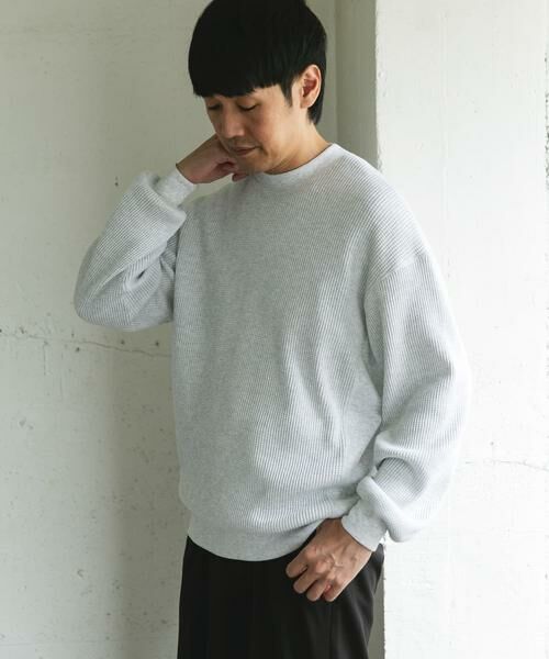 URBAN RESEARCH DOORS / アーバンリサーチ ドアーズ Tシャツ | 『UR TECH』ワッフルロングスリーブTシャツ | 詳細17