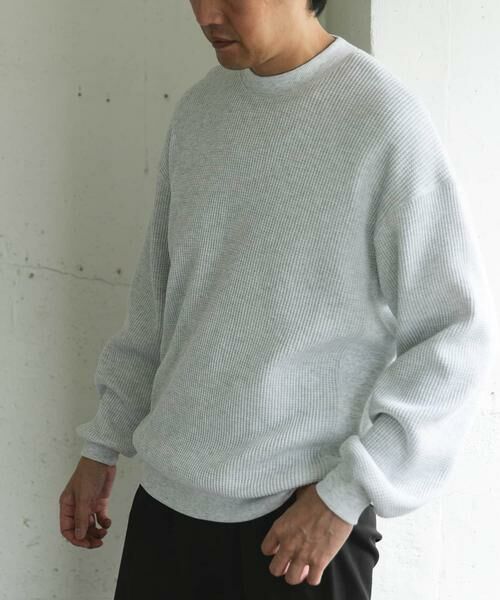 URBAN RESEARCH DOORS / アーバンリサーチ ドアーズ Tシャツ | 『UR TECH』ワッフルロングスリーブTシャツ | 詳細19