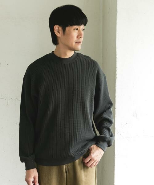 URBAN RESEARCH DOORS / アーバンリサーチ ドアーズ Tシャツ | 『UR TECH』ワッフルロングスリーブTシャツ | 詳細27