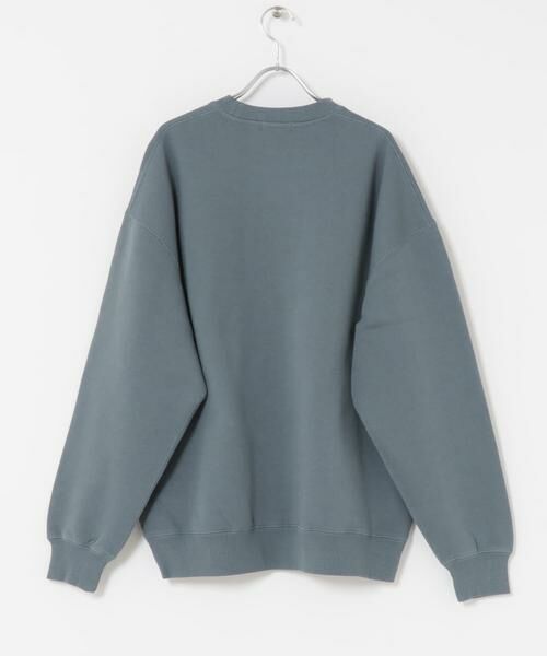 URBAN RESEARCH DOORS / アーバンリサーチ ドアーズ スウェット | 『UR TECH』ピグメントダイ裏起毛スウェット | 詳細14