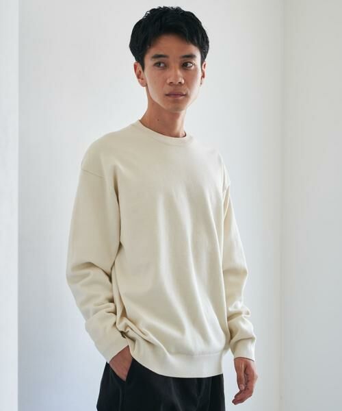URBAN RESEARCH DOORS / アーバンリサーチ ドアーズ ニット・セーター | 『仁村紗和さん着用』『UR TECH 200日ニット』クルーネック | 詳細1