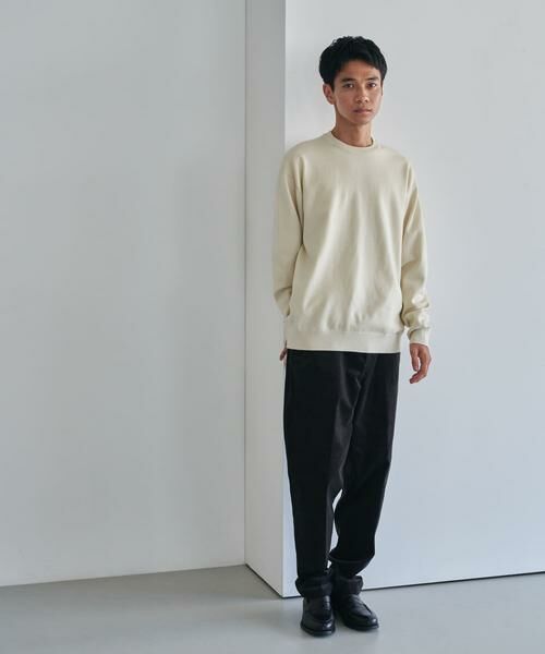 URBAN RESEARCH DOORS / アーバンリサーチ ドアーズ ニット・セーター | 『仁村紗和さん着用』『UR TECH 200日ニット』クルーネック | 詳細3