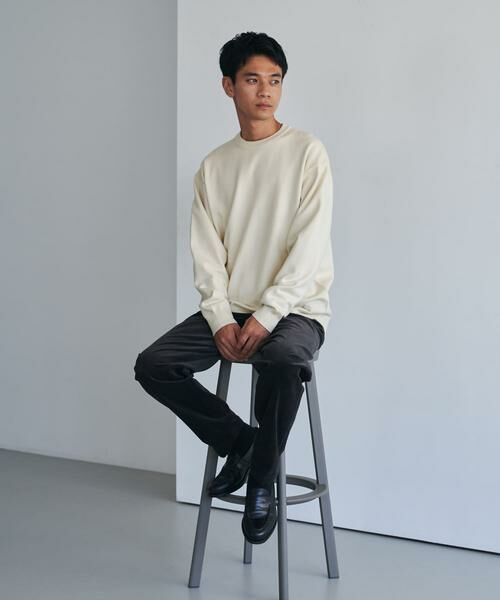 URBAN RESEARCH DOORS / アーバンリサーチ ドアーズ ニット・セーター | 『仁村紗和さん着用』『UR TECH 200日ニット』クルーネック | 詳細7