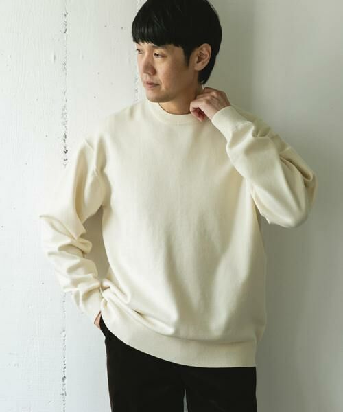 URBAN RESEARCH DOORS / アーバンリサーチ ドアーズ ニット・セーター | 『仁村紗和さん着用』『UR TECH 200日ニット』クルーネック | 詳細8