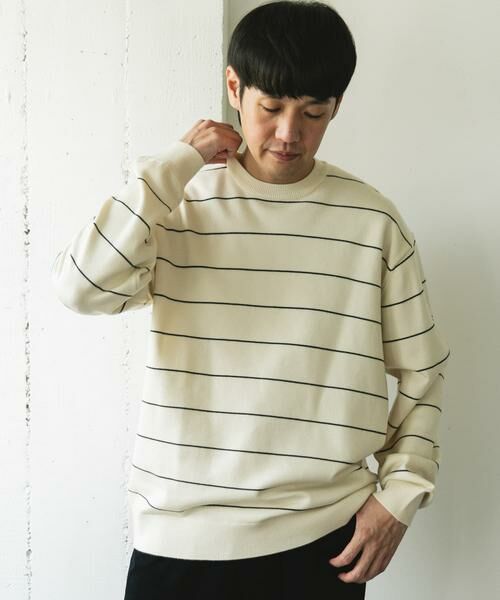 URBAN RESEARCH DOORS / アーバンリサーチ ドアーズ ニット・セーター | 『仁村紗和さん着用』『UR TECH 200日ニット』クルーネック | 詳細25