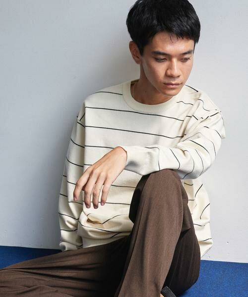 URBAN RESEARCH DOORS / アーバンリサーチ ドアーズ ニット・セーター | 『仁村紗和さん着用』『UR TECH 200日ニット』クルーネック | 詳細17