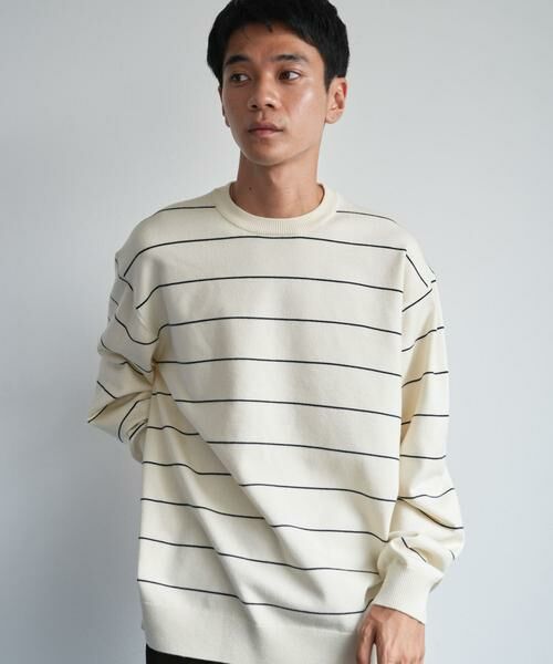 URBAN RESEARCH DOORS / アーバンリサーチ ドアーズ ニット・セーター | 『仁村紗和さん着用』『UR TECH 200日ニット』クルーネック | 詳細20